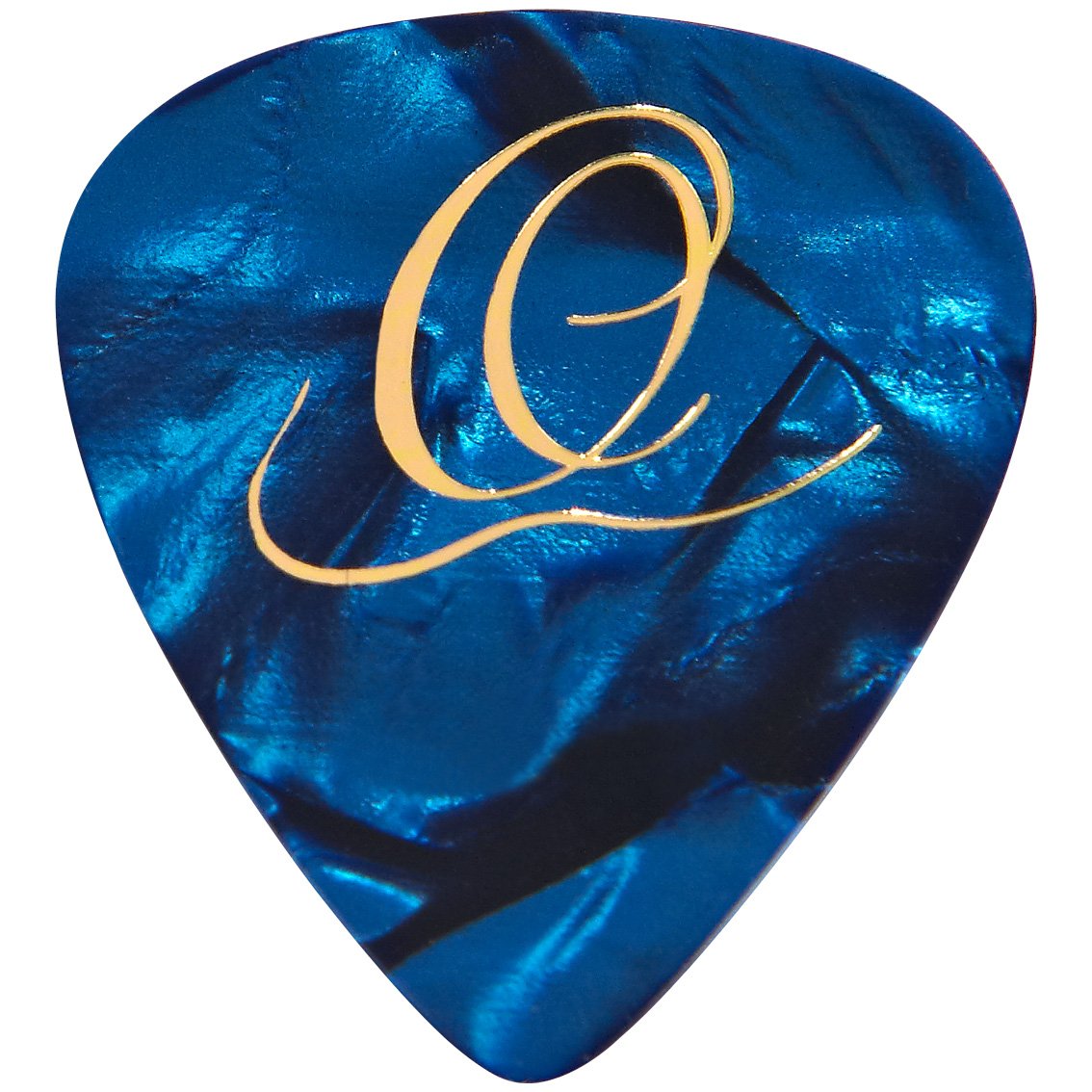 Ortega Heavy Picks - Blue Pearl (Pack of 10)