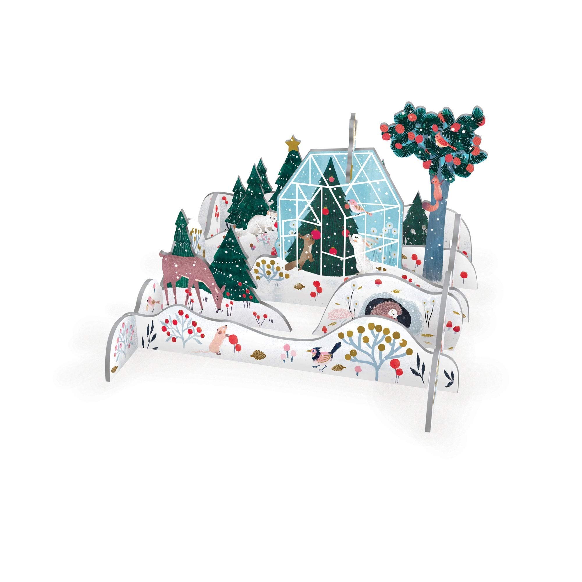 Roger la Borde Pop & Slot Winter Garden Scene Decoration