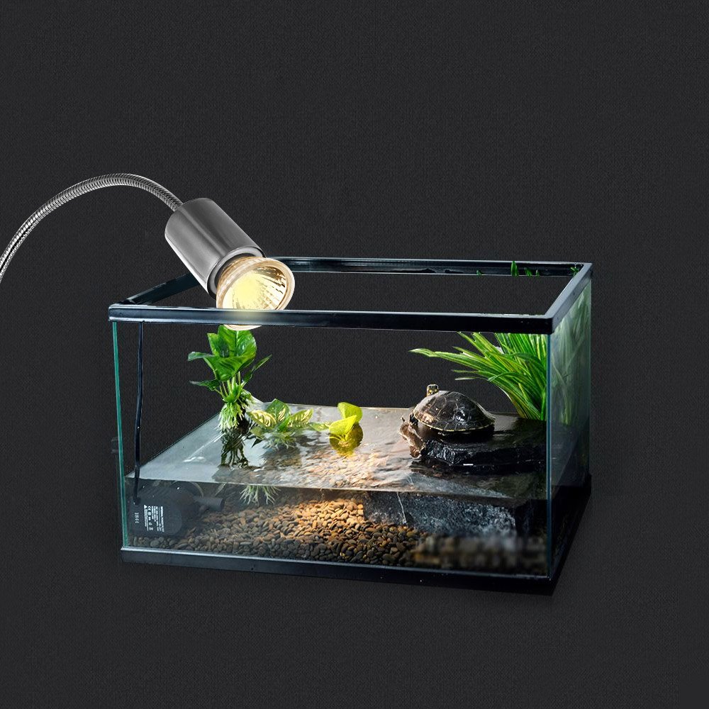 Illuminazione habitat Basking Lampada Alogena Calore 25W UVA UVB per Rettili Lucertola Tartaruga Illuminazione habitat Basking Lampada Alogena Calore 25W UVA UVB per Rettili Lucertola Tartaruga
