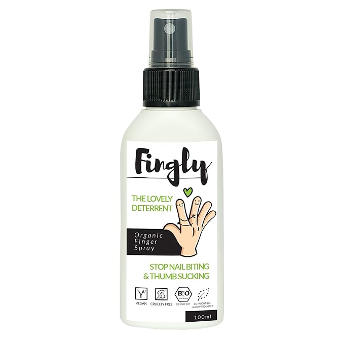 title=Spray per smettere di mangiarsi le unghie FINGLY | Prodotto per guarire