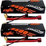 CNHL 2S Lipo Battery 6600mAh 120C 7.4V Hard Case