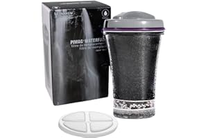Nikken - PiMag Waterfall Filter Cartridge - Advanced Ionic Filtration, Copper Particles, Chlorine & Lead Reduction, pH Balance, Fresh Drinking Water