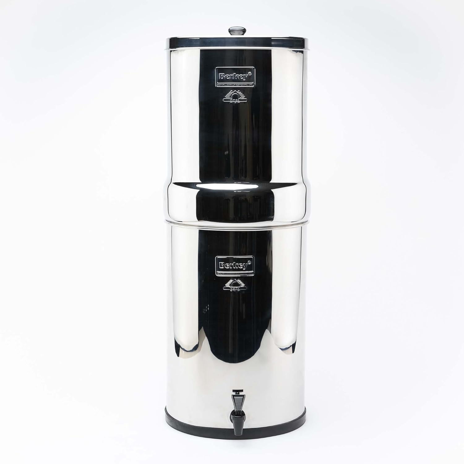 Crown Berkey Water Filter with 8 Black purifiers elements Filtration ...
