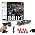 RC Drift Car, 1/43 Mini RC Drift Car with Gyroscope, 2.4GHz Full Proportional Remote Control Cars, 4WD High Speed Racing with Lights, Racing Tires, Model Cars Gift for Adults, Kids, Boys, Girls
