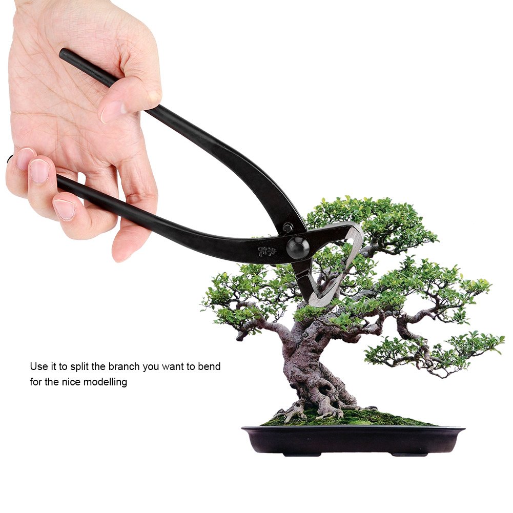 Fdit Professional Grade Bonsai Tools Trunk Splitter Manganese Steel Alloy Gardening Bonsai Tools