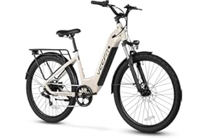 VEEFA Electric Bike for Adults 27.5” Ebike Up to 24Mph Power by Peak 1000W Motor E-Bike 80 Miles Max Range by 48V Built-in Removable Battery, 5 Pedal-Assist Levels, E Bike for Commuting
