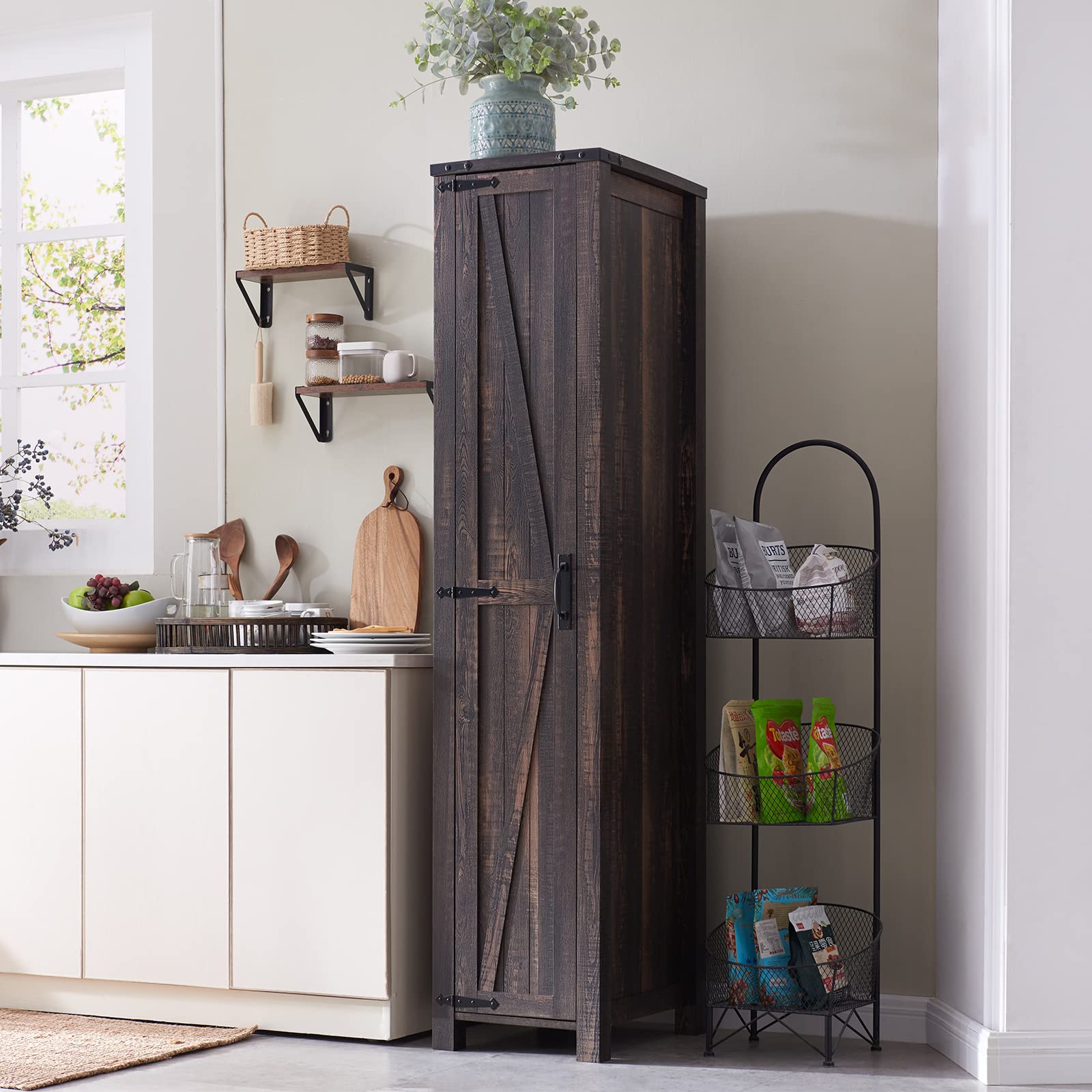 Mua OKD Storage Farmhouse Bathroom Organizer w/Adjustable