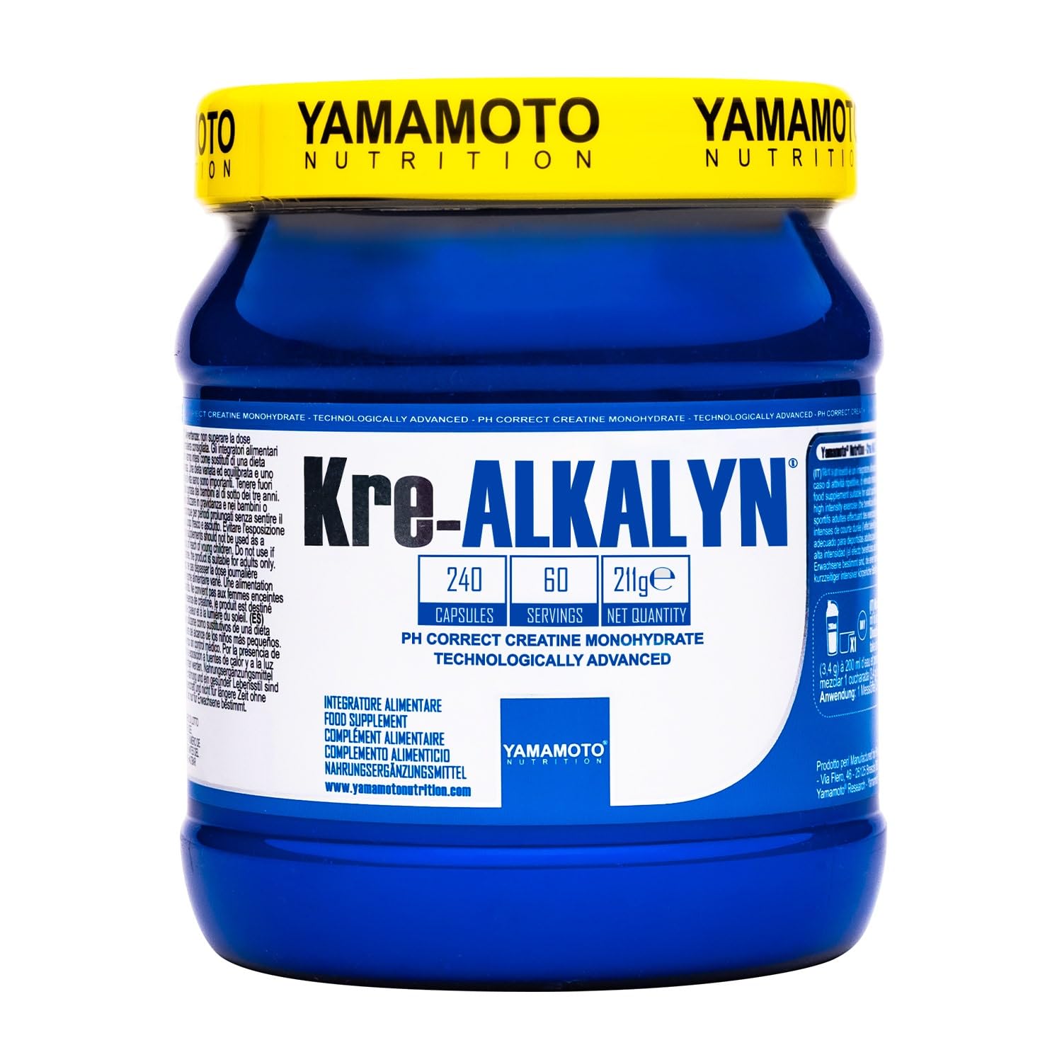 YAMAMOTO NUTRITION Kre-Alkalyn® 240 Capsules