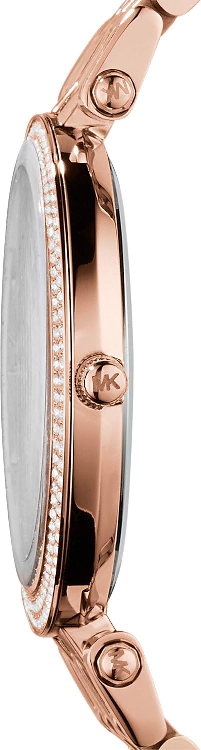 Michael Kors Darci Womens Quartz Watch with Rose Gold Dial and Rose Gold Stainless Steel Bracelet MK3192, Rose Gold Tone, 39MM - Image 4