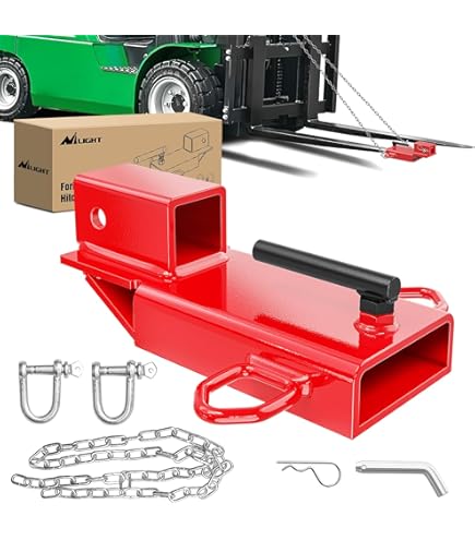 Forklift Tow Hitch Receiver Slipper