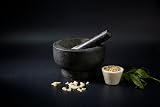 Cole & Mason Clavering Grey Pestle and Mortar Set 20cm Granite view 4