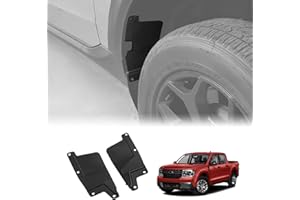 Mabett Rear Wheel Splash Shield Covers for 2022-2025 Ford Maverick Accessories All-Weather Splash Guard Prevent Mud and Stone Debris 2PCS