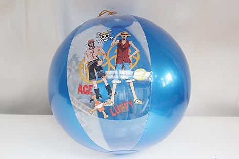 Amazon One Piece ワンピース ビーチボール ブルー 約30ｃｍ おもちゃ雑貨 おもちゃ