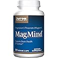 Jarrow Formulas MagMind - 90 Capsules - Includes Magnesium L-Threonate (Magtein) - Supports Brain Health & Function - 30 Serv