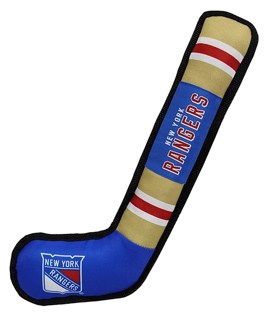 Pet Supplies Pets First NHL New York Rangers Stick Toy for Dogs