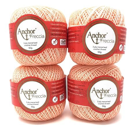 Anchor Freccia 4x50g Stärke6 Farbe: 6 lachs