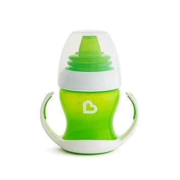 Amazon Com Munchkin Gentle Transition Trainer Cup 4 Ounce Green Baby