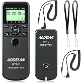 AODELAN Camera Wireless Shutter Release Timer Remote Control for Canon | for Canon EOS R, ROS RP, EOS RA, R6, R5, 80D, 77D, 70D, 250D, 90D, 10D, T7, T6i, T6s, T5i, T4i, PowerShot SX70H, RS-60&amp;TC-80N