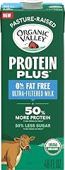 Organic Valley Protein Plus Organic Ultra Filtered Fat Free Milk, 48 oz