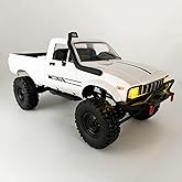 WPL C24-1 RC Rock Crawler RC Truck 4x4 1/16 Scale RC Crawler Off Road Remote Control Pickup 2.4G All Terrain RTR with Proport
