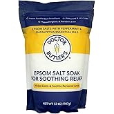 Doctor Butler’s Epsom Salt Soak – Sitz Bath Salts for Hemorrhoids Relief for Men and Women, Soothes and Provides Natural Relief Associated with Hemorrhoids (32 oz)