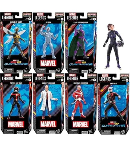 Amazon.com: Hasbro Marvel Legends Shang-Chi Series Wave - 6