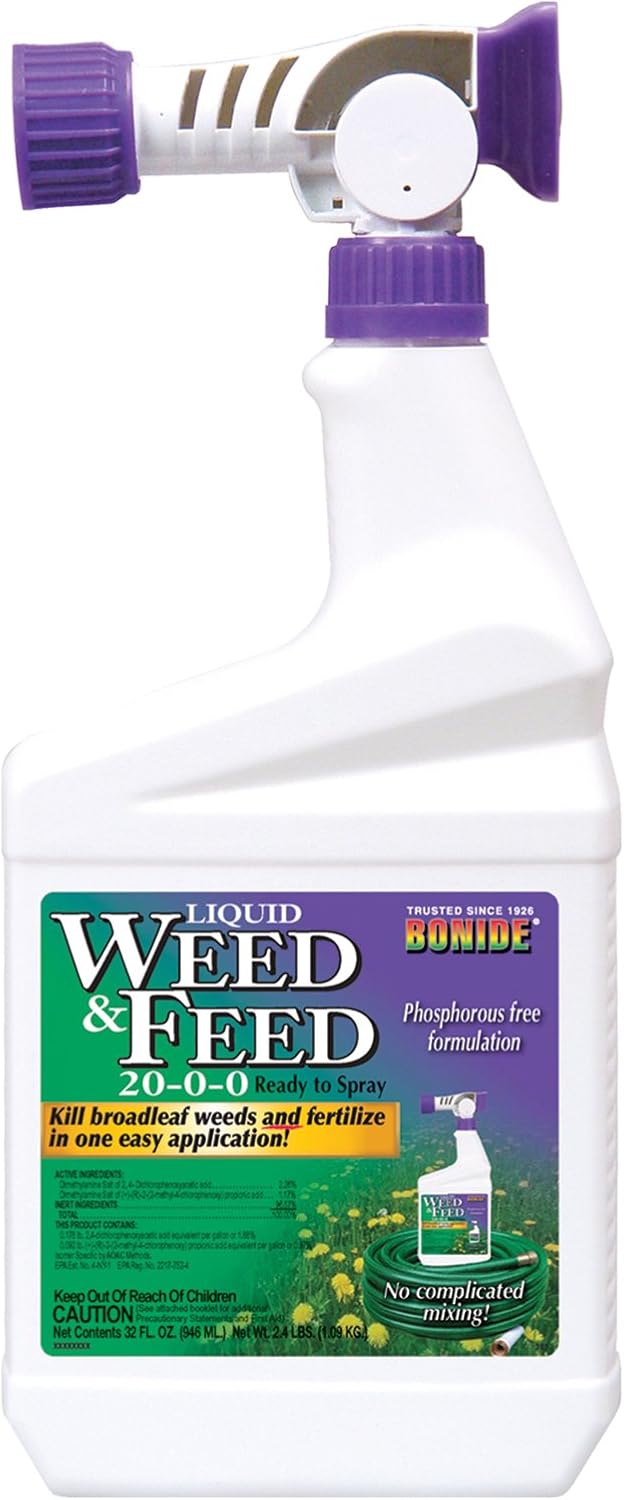 Best Spray On Weed And Feed Lawn Fertilizer