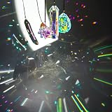 H&D Hyaline & Dora 3PCS Crystal Rainbow Suncatcher, K9 Glass Prism Decor view 7