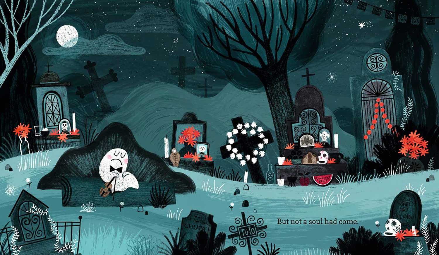 Gustavo, the Shy Ghost: (A Halloween Picture Book Celebrating Friendship, Courage, and Cultural Traditions - For Toddlers, Preschoolers, and 1-2 Graders) (The World of Gustavo)