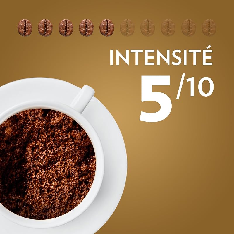 - Café Grain Lavazza Qualità Oro - 100 % Arabica - Café Grain Italien - Intensité 5 - Paquet de 1 kg