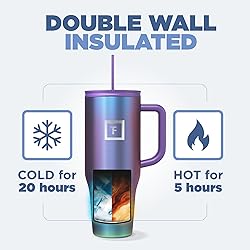 IRON °FLASK Co-Pilot Insulated Mug w/Straw & Flip