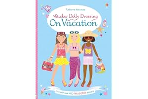 Sticker Dolly Dressing On Vacation