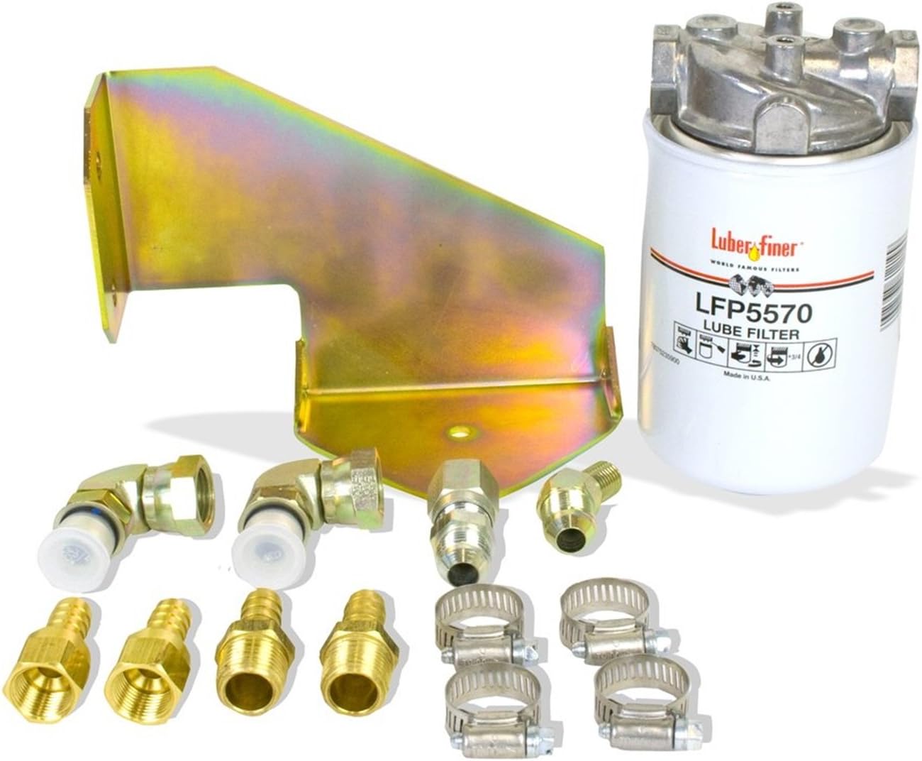 BD Diesel Performance 1064017 InLine Transmission Filter Kit, Filter