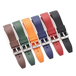 WOUKUP Silicone Watch Bands Quick Release Rubber