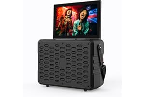 OTHOIG 14inch Small TV,Portable TV with Stereo Speakers,35W Peak,Built in-ATSC Tuner HDMI/USB/Bluetooth/Battery for Camping,Beadroom,Kitchen,Party
