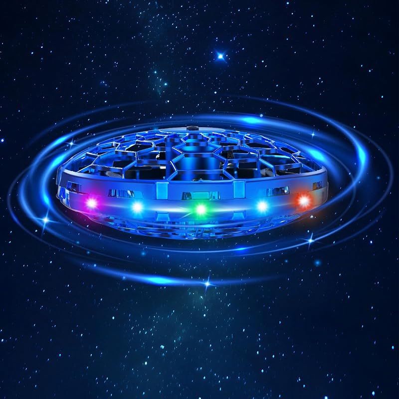 ETPlanet Hand Operated Flying Toy Drone for Kids 360° Gesture LED Lights