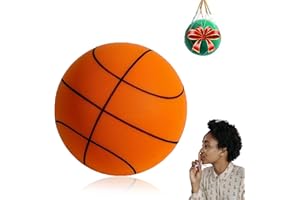 Lunikonu Dribble Dream Silent Basketball, Size 7/Size 5/Size 3 Silent Basketball, Quiet Bounce Silent Basketball Dribbling Indoor, Nuzofy Silent Foam Basketball