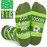 HAPPYPOP Sports Gifts for Kids - Boys Basketball Tennis Hockey Baseball Soccer Socks