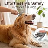 Aidiyapet Coat King Rake 14 Teeth Dematting Tool for Dogs Cats Small view 3