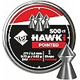 Hawki Airgun Pellets .177cal/4.5mm Caliber (9.72gr/0.63 g) 500 ct Hi6019EX Pointed