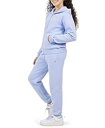Champion Girls Sweatshirt Full Zip Up Fleece Girls