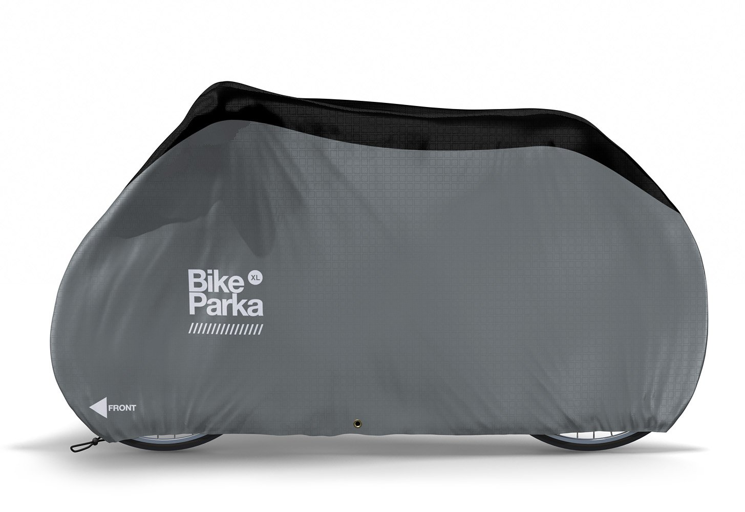 BikeParka XL Waterproof Bicycle Cover - PAVEMENT Grey