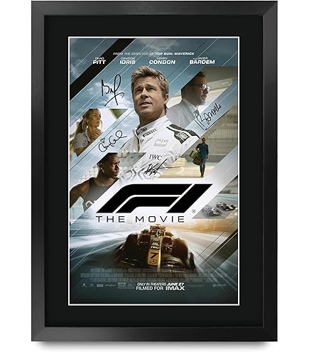 Amazon.com: F1 FORMULA ONE MOVIE POSTER 2 Sided ORIGINAL