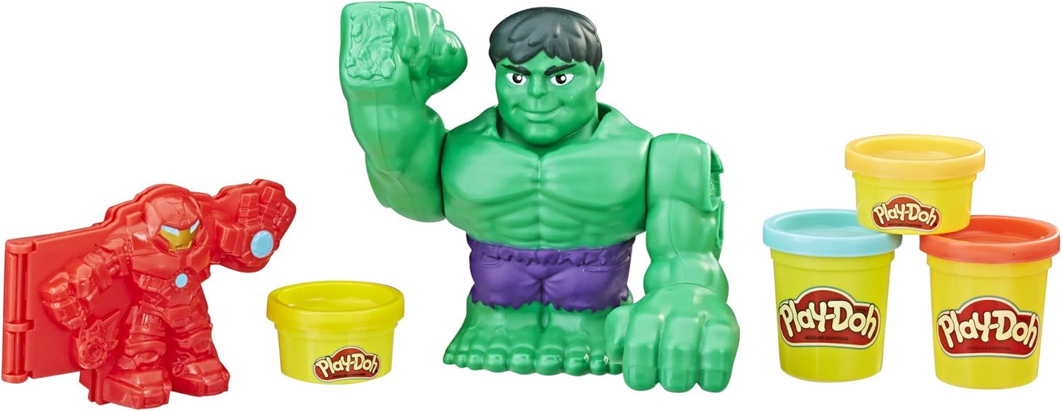 hulk play doh