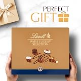 Lindt Swiss Luxury Selection 443g Gift Box Pralines Milk Dark White view 4