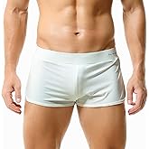 GENEMEN Mens Mesh Shorts 3 Inch Inseam Gym Running Sweat Shorts Jockstrap Large Split Sides