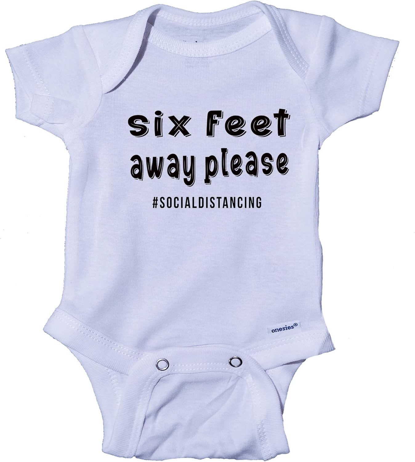 social distancing onesie