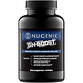 Nugenix GH-Boost - Advanced HGH Boosting Supplement for Men – Support Energy, Endurance, Sleep, with KSM-66, GABA, Arginine, Glutamine, Ashwagandha, 150ct