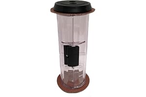DRIVE THRU TUBES.COM Banking Drive Thru Carrier Stright Body Black Ends 4.5"