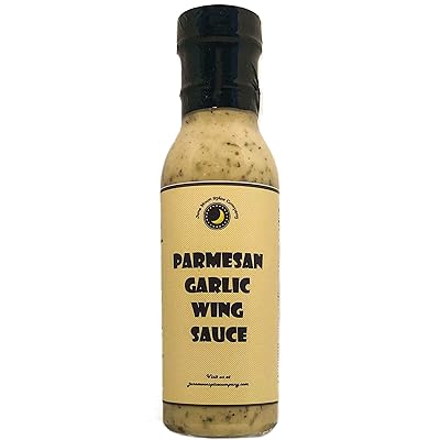 Premium | PARMESAN GARLIC Wing Sauce | Sugar Free | Gemaakt in kleine batches met Farm Fresh Ingredients voor Premium Flavour en Zest